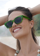 Load image into Gallery viewer, Estella Bartlett Transparent Green Paris Cat-Eye Women’s Sunglasses
