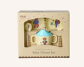 Baby melamine dinner set in blue by Nathalie Lété