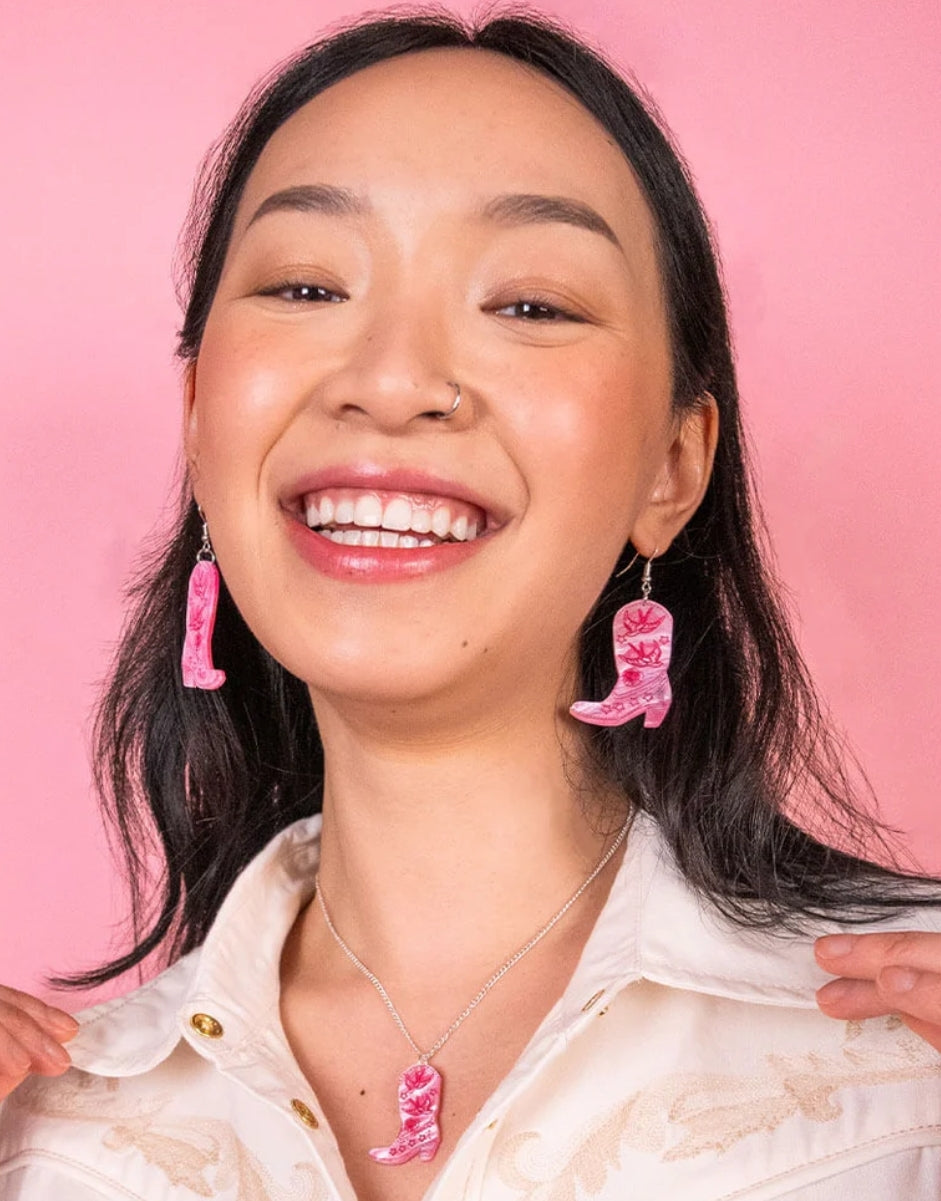 Cowboy Boot earrings