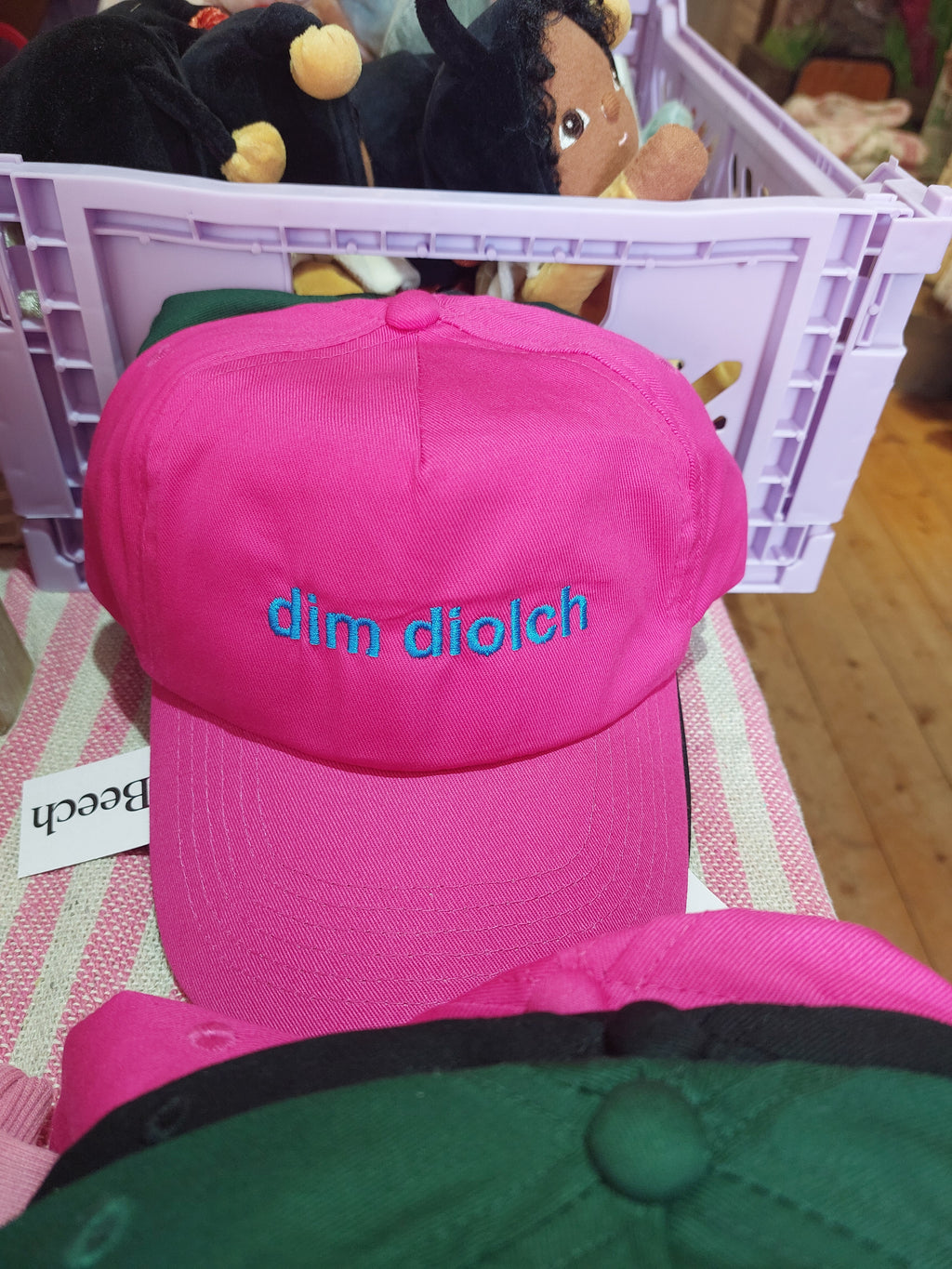 Dim Diolch kids hat