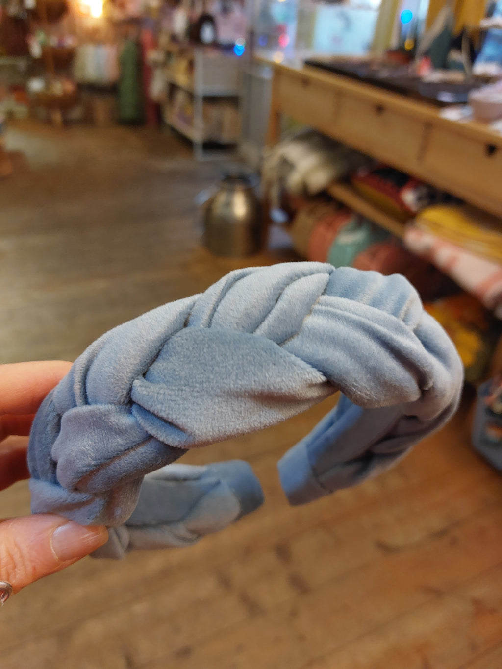 Madog Millinery Velvet Braided Headband
