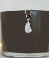 Load image into Gallery viewer, Cadwen Bwgan/Ghost necklace
