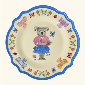 Koala vintage dinner plate by Nathalie Lété