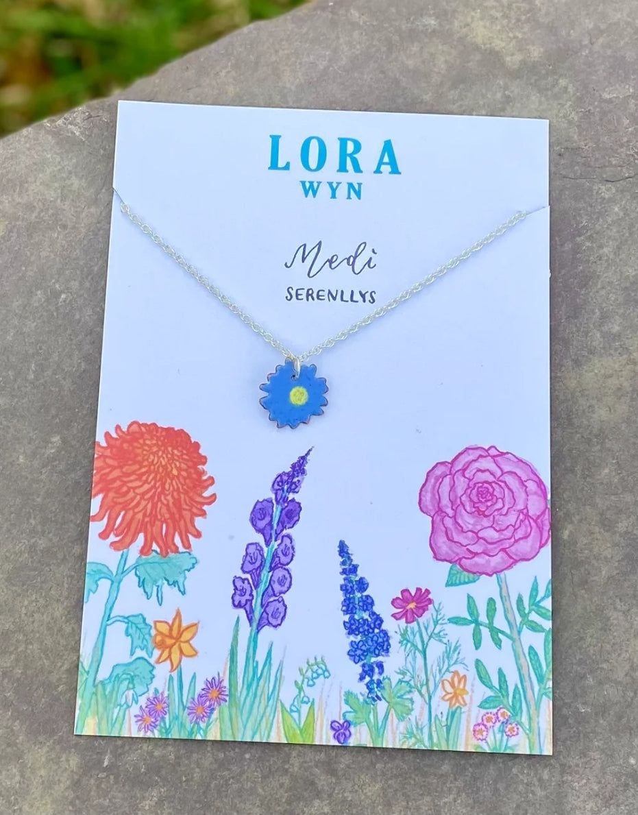 Cadwen Blodau Penblwydd / Birth Flower necklace