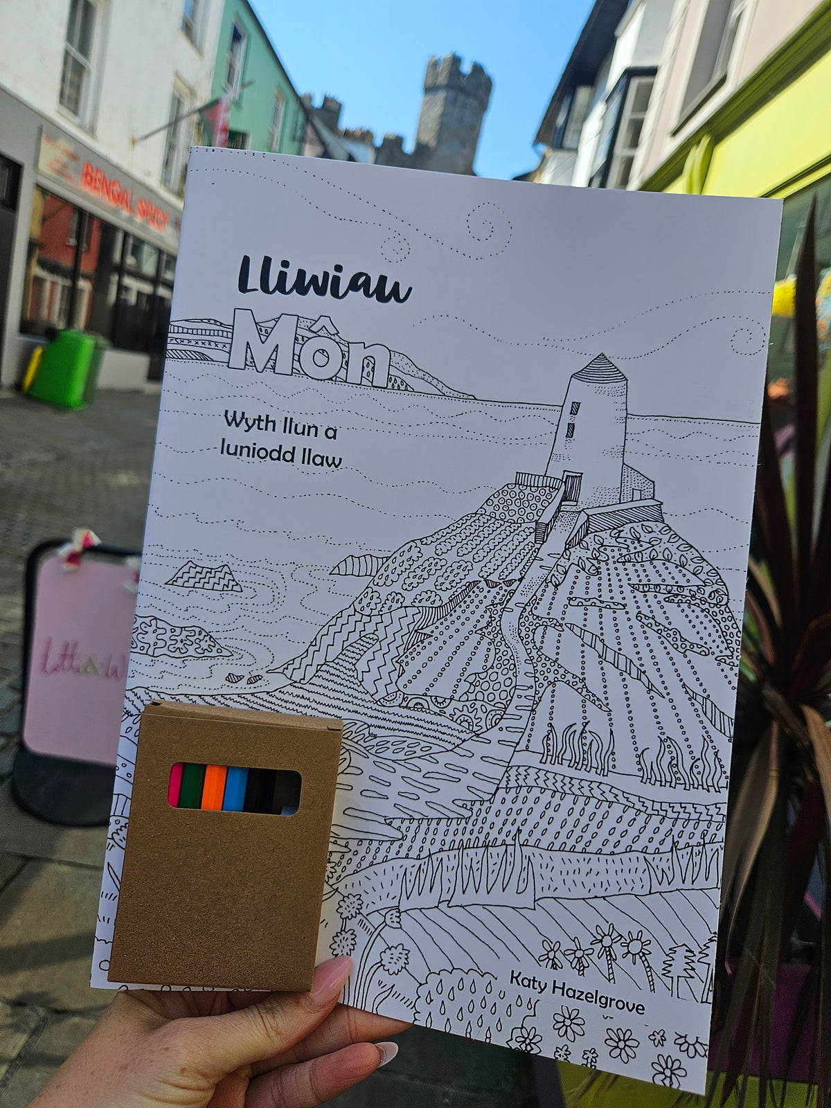 Anglesey Colouring Books by Katy Hazelgrove