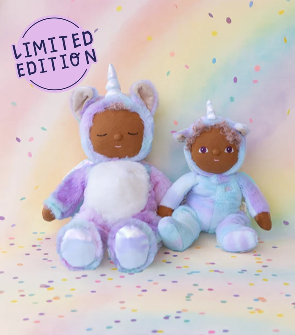 Cozy Dinkum Stardust Unicorn by Dinkum Dolls by Olliella