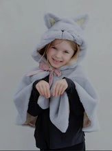Load image into Gallery viewer, Grey Cat Cape

