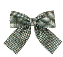Load image into Gallery viewer, Disco ball oversized bow clip
