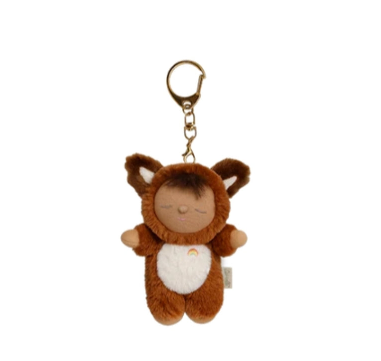 Cozy bag charms by Dinkum Dolls by Olliella