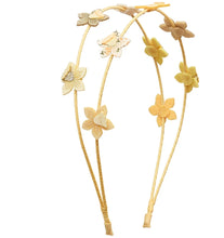 Load image into Gallery viewer, Daffodil double Alice band
