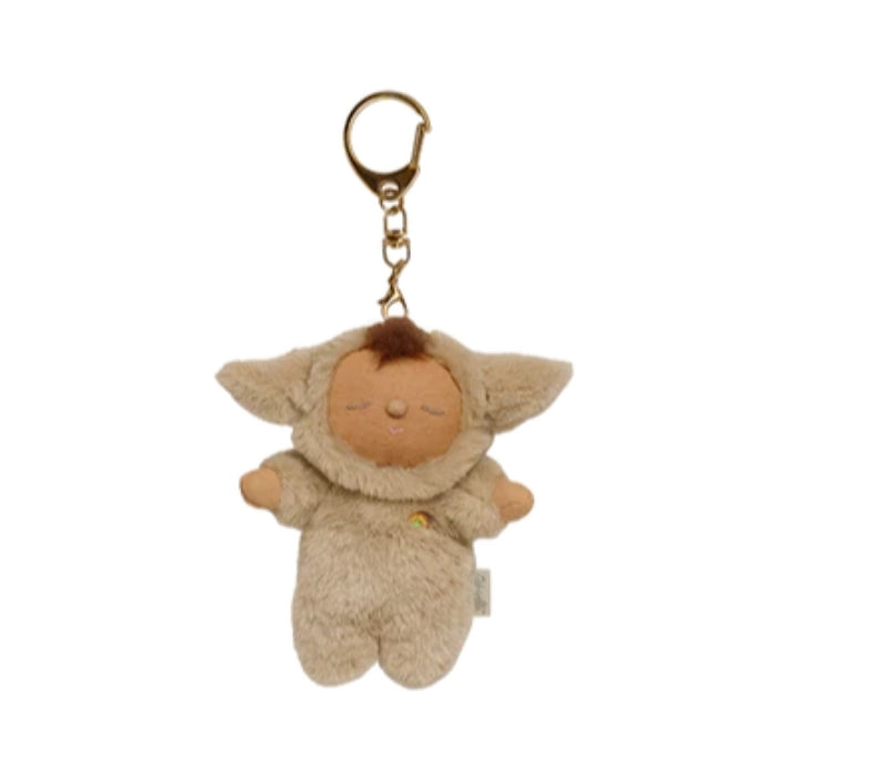Cozy bag charms by Dinkum Dolls by Olliella