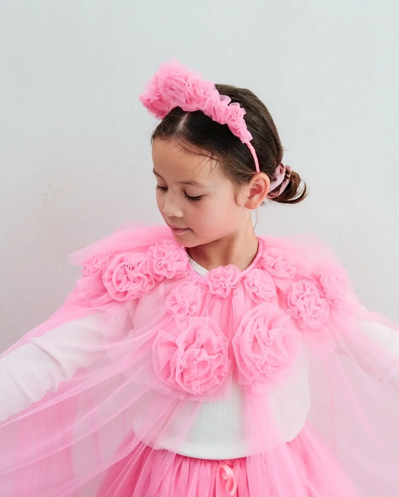 Pink Ruffle headdress