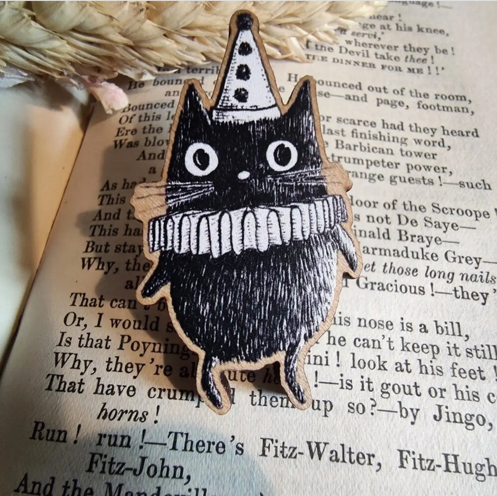 Spooky brooches by Jon Turner