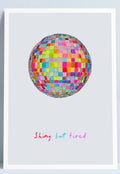 "Shiny but tired" A4 Print by Niki Pilkington