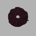 Mabli Oversized Cord Scrunchie - Raisin