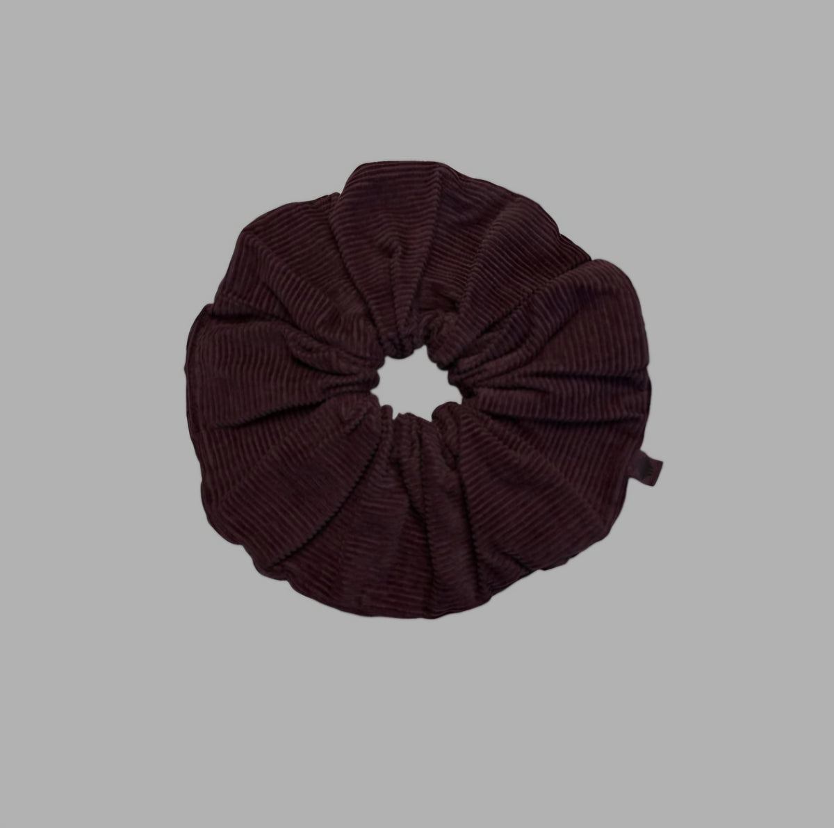 Mabli Oversized Cord Scrunchie - Raisin