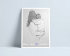 Mother and child A4 prints by Niki Pilkingon