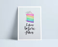 Cakes Before Fakes - A4 Prints by Niki Pilkington