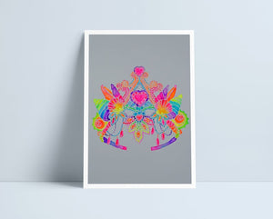 Mermaid Crown - A4 Print by Niki Pilkington