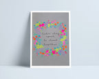 Aros ar wahan/Let's stay apart - A4 Prints by Niki Pilkington