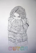 Cwtch - A4 Print by Niki Pilkington