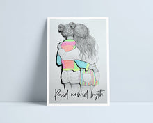 Load image into Gallery viewer, Two Girls (All Variations) - A4 Prints by Niki Pilkington
