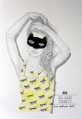 We all have secrets - A4 Print by Niki Pilkington