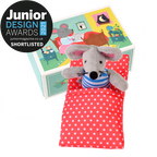 Mouse in a little house soft toy