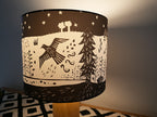 Merch y Mynydd lampshade