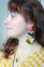 Load image into Gallery viewer, Spring Bouquet Statement Earrings
