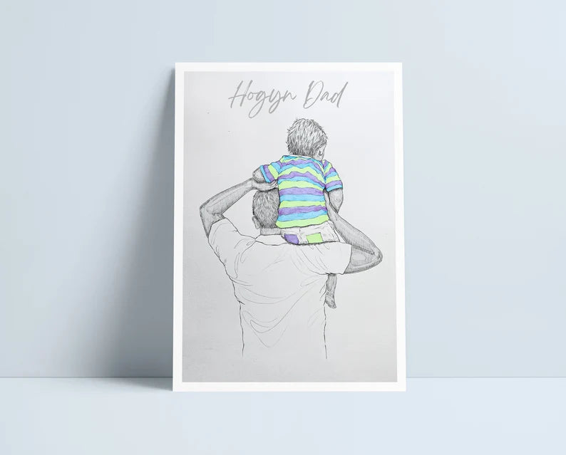 Dad a Mab Print