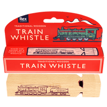 Load image into Gallery viewer, Traditional Wooden Train Whistle
