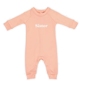 Coral pink "Sister" all-in-one