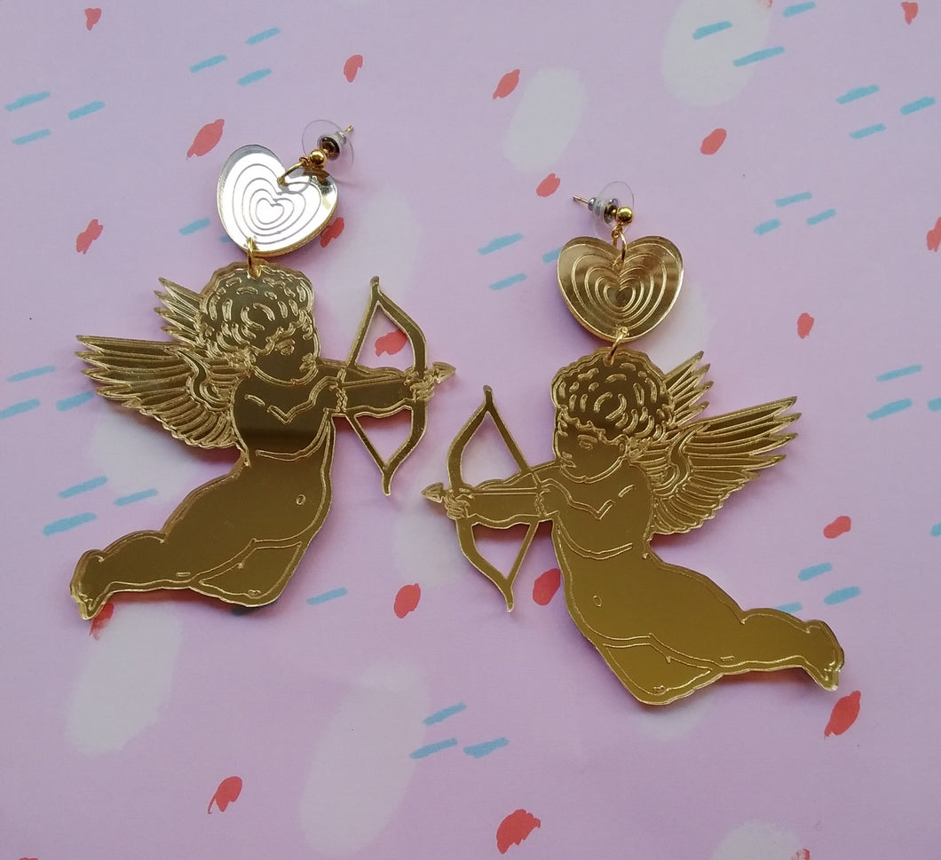 Love Struck Cupid Earrings