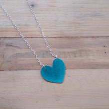 Load image into Gallery viewer, Large Heart Pendant Necklace by Lora Wyn
