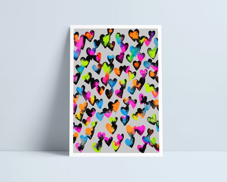 You Melt My Heart print by Niki Pilkington