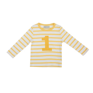 Striped Numbered Tops