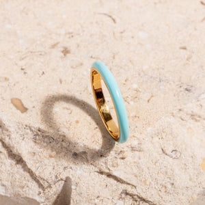 Isle of Paradise Turquoise Stacking Ring