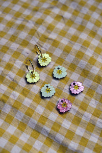 Primula hoop earrings