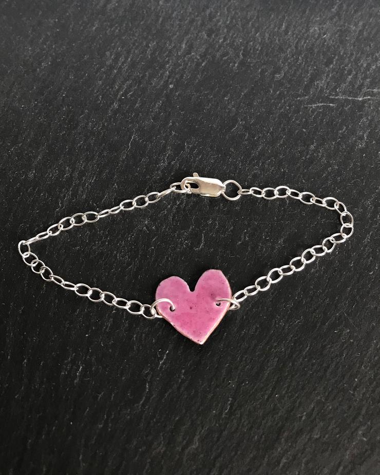 Heart Bracelet by Lora Wyn