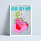 Boxing Gloves print by Niki Pilkington