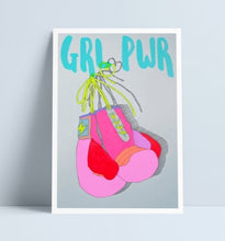 Load image into Gallery viewer, Boxing Gloves print by Niki Pilkington
