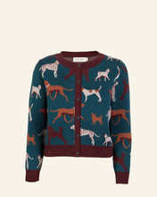 Load image into Gallery viewer, Vera Woof cardigan in teal
