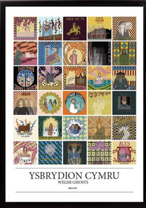 Ysbrydion Cymru (Welsh Ghosts) print by Efa Lois