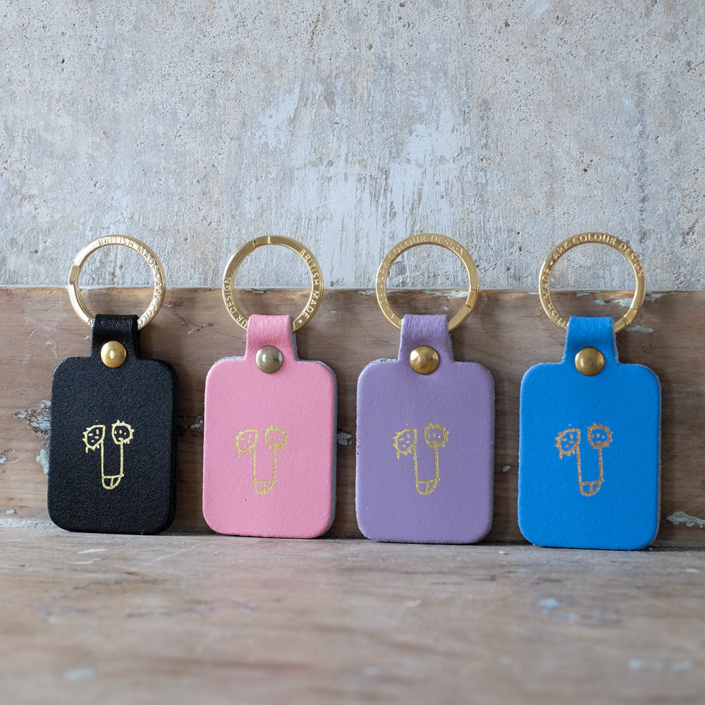 Leather boobs and willys keyfobs by Ark