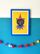 Load image into Gallery viewer, Magical Party Bear print by Hutch Cassidy
